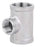 1/4" x 1/8" BSP 316 Stainless Steel Reducing Tee T Piece Female