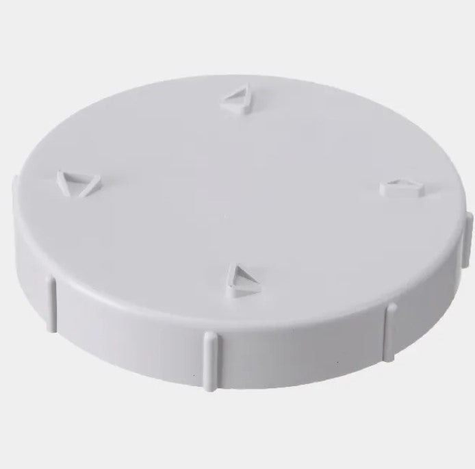 PVC DWV Cap Access Threaded 100mm AS1260 Plumbing — ConFit Australia