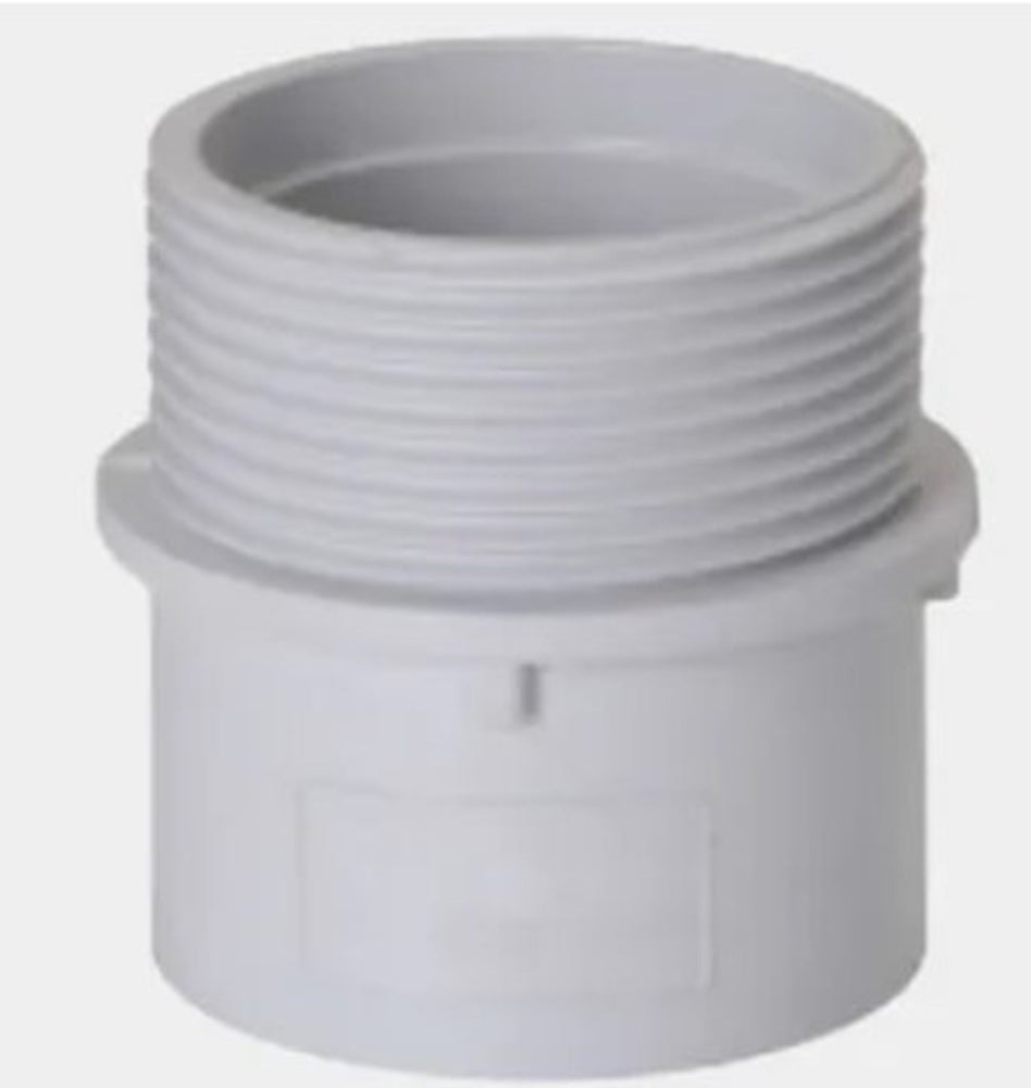 PVC DWV Iron Connector Male 50mm AS1260 Plumbing