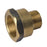 Brass Adaptor 1" x 3/4" Female BSP x Male BSP Watermark Approved - Lead Free