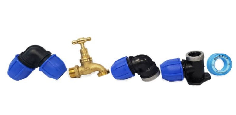 Pumpmaster Pump to Tap Kit Fittings - Delivery Kit