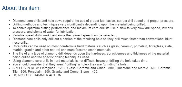 Dymaxion Pilot Bit for HDEM range (Electroplated Hole Saws)