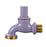 Recycled Water Hose Tap 1/2" MI Inlet x 3/4" MI Outlet