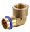 BRASS WATER FITTINGS ELBOW FEMALE DN20 x 3/4" BSP FEMALE