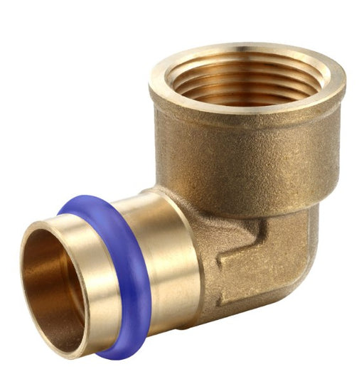 BRASS WATER FITTINGS ELBOW FEMALE DN25 x 1" BSP FEMALE