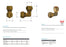 Copper Compression Brass Elbow Comp x Comp - 15C x 15C - Lead Free