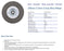 Bordo Crimp Steel Wire Wheel 250mm 0.3mm x 40mm Thickness