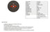 Dymaxion 355mm Steel Cutting Low Speed Stationery Cut Off Wheel - 5 Pack