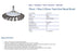 Bordo 75mm 1 Row 0.50mm Twist Knot Bevel Brush Steel Wire
