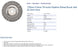 Bordo 178mm 0.50mm 76 Knots Pipeline Wheel Brush with 22.2mm Bore - Steel Wire