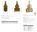 Gate Valve Brass Female Female Underground 1 1/2" BSP Watermarked With Key Cap