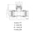 50mm x 32mm x 50mm Plasson Metric Compression Reducing Tee