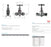 1/2" Stop Tap Flared Lugged Chrome Plated Finish Watermarked