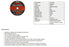 Dymaxion 180mm Ferrous and Stainless Steel (INOX) Metal Cutting Disc