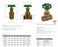 Gate Valve Brass Watermarked Female Female 4" BSP