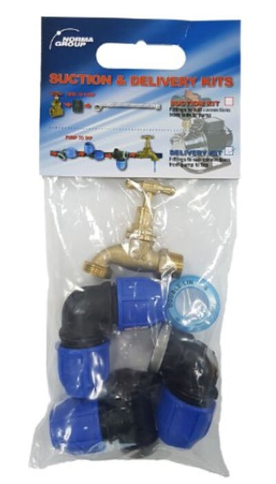 Pumpmaster Pump to Tap Kit Fittings - Delivery Kit