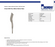 Dymaxion Chisel SDS Plus 8mm Blade Thickness x 15mm Wide x 200mm Long Mortar Rake