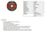 Dymaxion 125mm Ferrous and Stainless Steel (INOX) Metal Cutting Disc