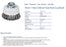 70mm 1 Row 0.50mm Twist Knot Cup Brush - Steel Wire