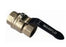 Brass Ball Valve Long Handle Female Female 1" BSP