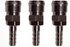 Air Fitting Two Touch Nitto Style Socket 11mm Hose Barb 30SH x 3 - Fit 3/8" Hose