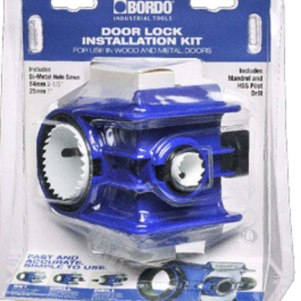 Door knob drill discount kit