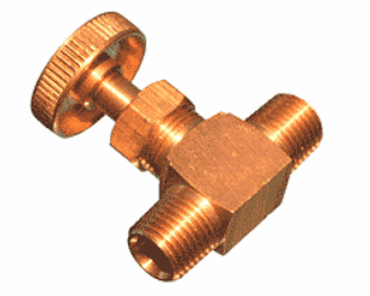 Needle Valve Male 1/8" BSP Brass