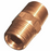 1/4" BSP x 1/4" NPT Reducing Nipple Brass