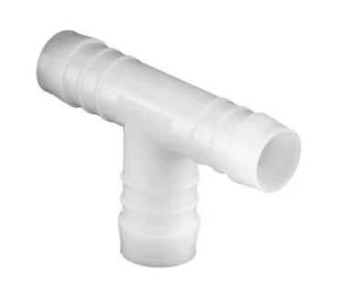3-4-3mm Reducing T T-Piece Plastic Hose Connector NormaPlast Fitting Joiner
