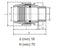 16mm Metric x 3/4" BSP Plasson Metric Female Adaptor