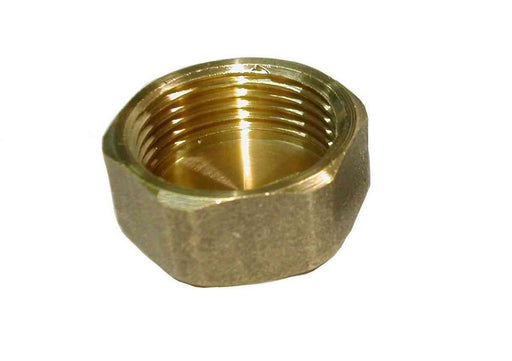 Brass Cap Threaded 1/4" BSP (6mm)