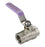 3/4" BSP (20mm) Dual Approved Recycled Water Ball Valve Female Female