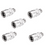5 Piece Nitto Style One Touch Socket Male 20SM Socket with 1/4" Thread