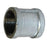 1/4" BSP (6mm) Gal Mal Socket Female Female Joiner Galvanised Malleable Steel