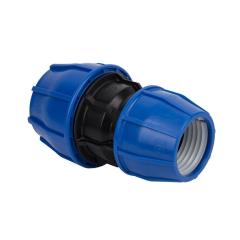 50mm x 20mm Norma Metric Reducing Joiner - PE x PE - Metric Irrigation Compression Fitting