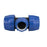 63mm x 32mm x 63mm Norma Metric Tee - PE x PE x PE - Irrigation Compression Fitting Blue Line Poly Pipe