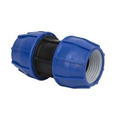 16mm x 16mm Norma Metric Joiner - PE x PE - Metric Irrigation Compression Fitting