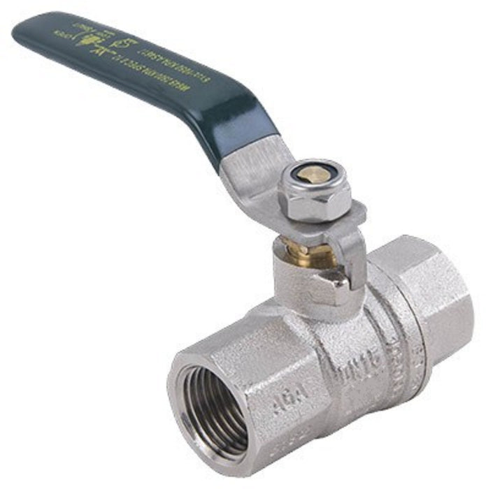 Ball Valve Dual Approved AGA Watermarked 1" BSP (25mm) Female Female