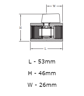 Ball Valve Mini Female Female 3/4" BSP (20mm)