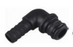 SeaFlo Agricultural Pumps - Elbow Fitting With O-Ring - 3/4" Quick Attach x 3/8" Barb
