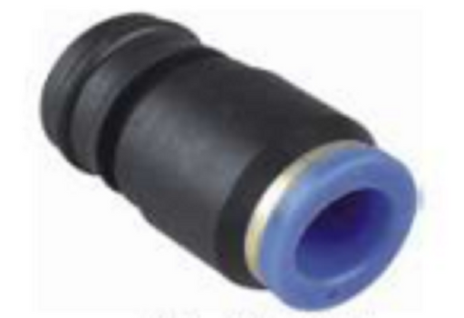 SeaFlo Agricultural Pumps - Tube Straight Fitting With O-Ring - 3/4" Quick Attach x 1/2" Tube