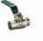 Ball Valve Dual Approved AGA Watermarked 3/4" BSP (20mm) Male Female