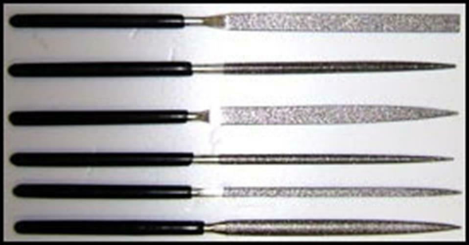 Diamond Needle File Set 6 Pieces Sharpening