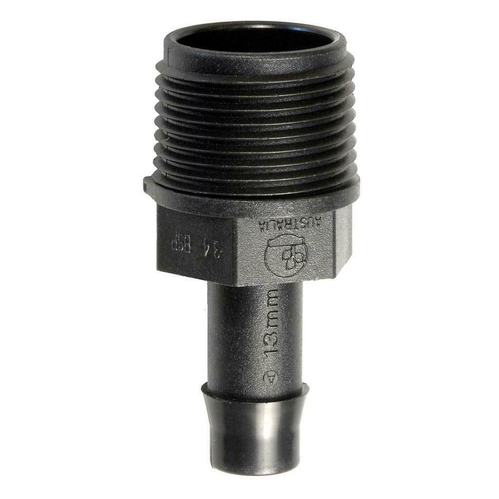 Antelco 13mm Tail x 1" BSP Male Director Poly Pipe Fitting - Pack of 25