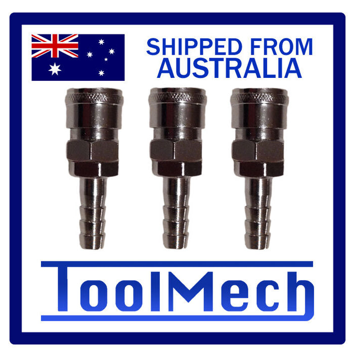 Air Fitting Nitto Style Socket Hose Barb 40SH x 3 - Fit 1/2 Hose — ConFit  Australia