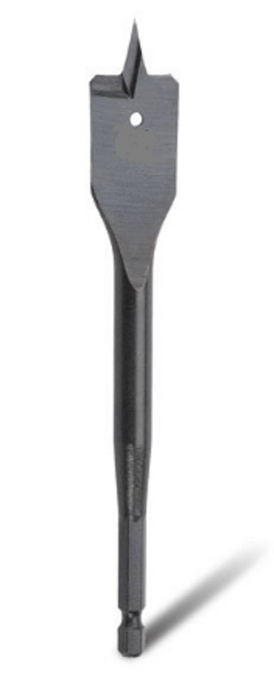 BORDO Heavy Duty Fast Cut 25mm (1") Spade Bit OAL 150mm Extreme Performance