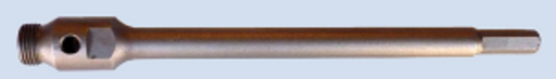 Core Drill Accessories - Adaptor HEX 250mm 1/2" BSP Thread Widest Diameter 26mm