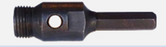 Core Drill Accessories - Adaptor HEX 85mm Long 1/2" BSP  Thread - Widest Diameter 25mm