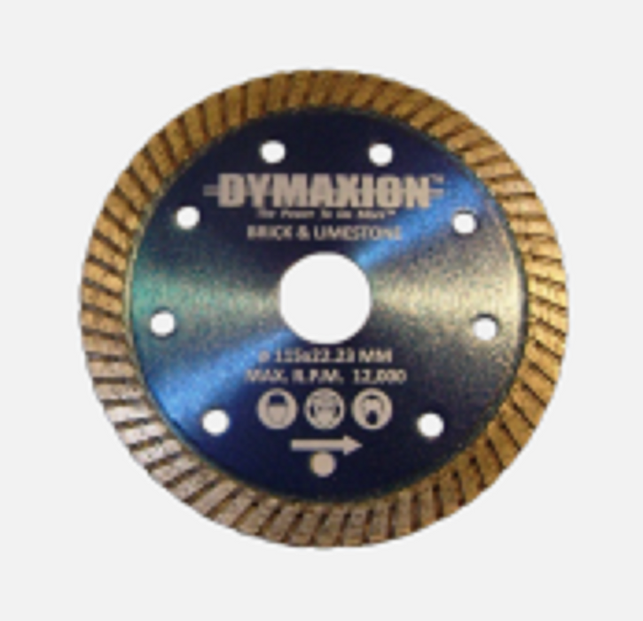 Diamond Blade Turbo for Cutting Granite and Porcelain 150mm x 22mm Bore