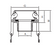 Stainless Steel 316 Camlock Type B 2 1/2" 65mm Female Camlock x Male BSP